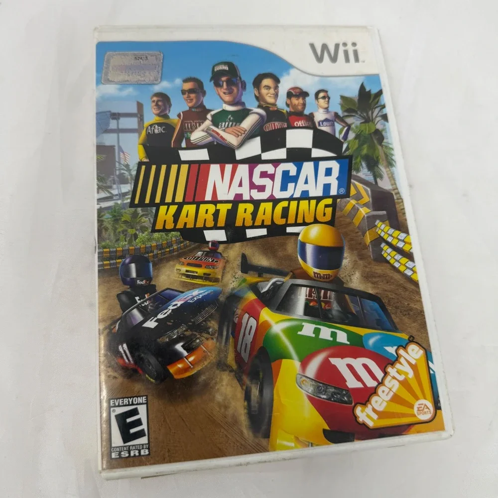 NASCAR Kart Racing Nintendo Wii EA Sports Freestyle 2009 RVL P R2NE